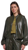 Blouson Jacket With Zip Closure