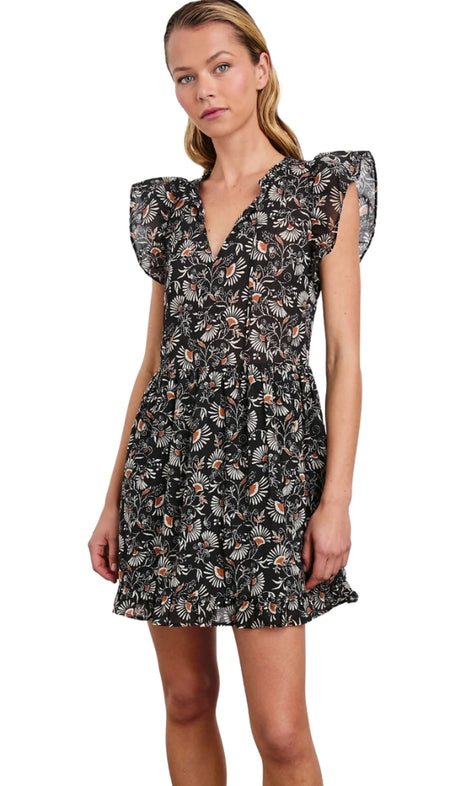 Palm Pointe 3/4 Sleeve Dress