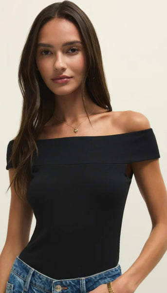 Second Skin Off Shoulder Top