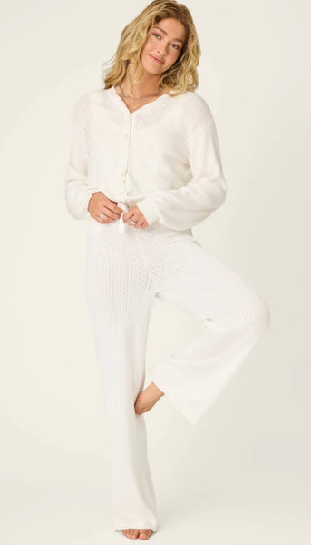 Cardigan Sweetheart Pointelle