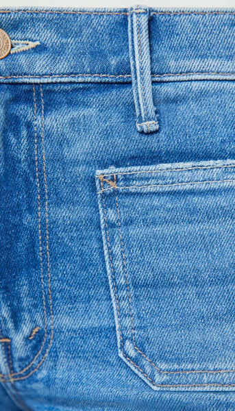 Patch Pocket Mid Rise Maven Ankle - Avant Gardener