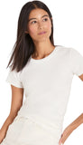 Perfect Knit Rib Short Sleeve Crew