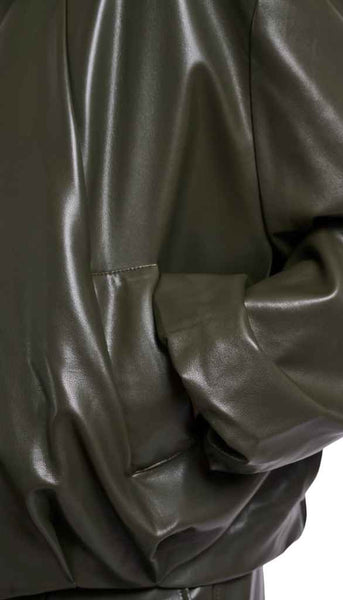 Blouson Jacket With Zip Closure