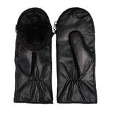 Zip Top Glove With Faux Fur Lining