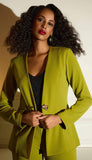 Collarless Blazer