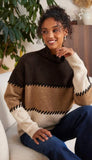 Contrast Stitch Sweater