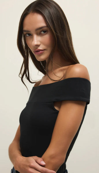 Second Skin Off Shoulder Top