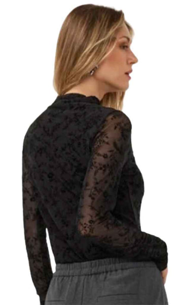Flock Mesh Top