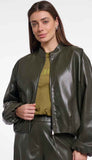 Blouson Jacket With Zip Closure