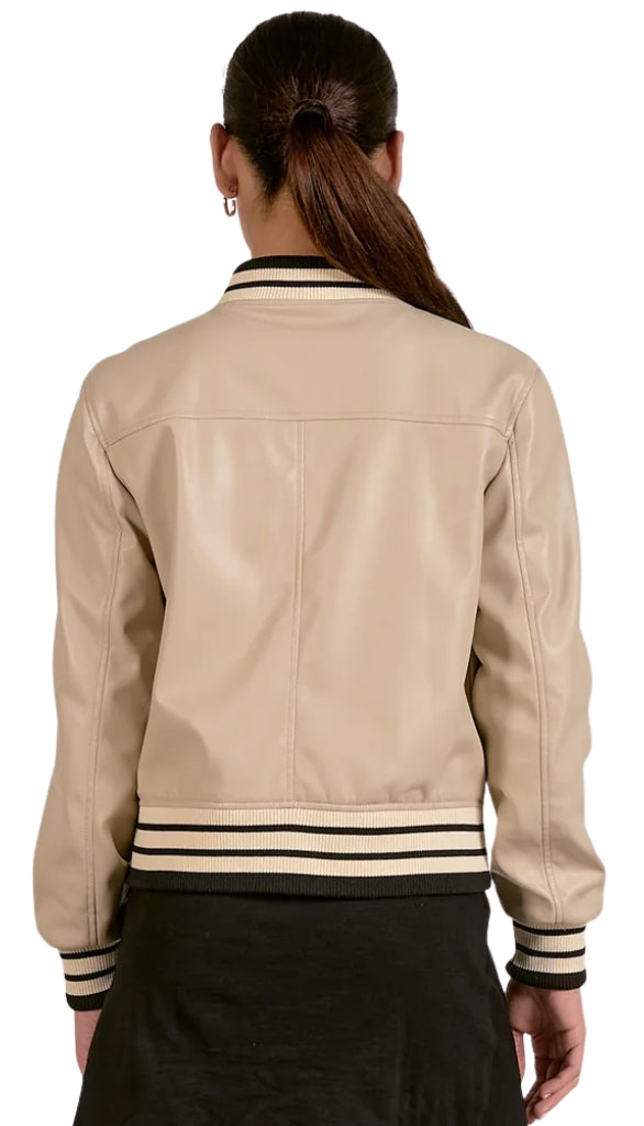 Bomber Jacket With Trim