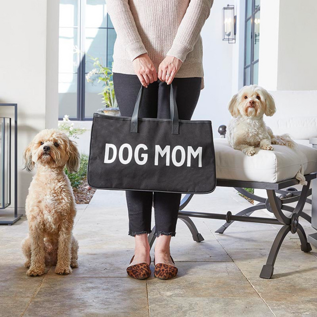 Canvas Tote - Dog Mom