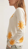Icon Sweater Sun Print