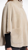 Faux Fur Cape