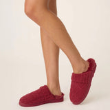Slide-Cozy Chenille Cable Knit