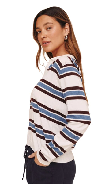 Long Sleeve Placket Pullover
