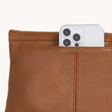 VIP Medium-Brush Gold ,Red Zip