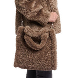 Faux Fur Shopper