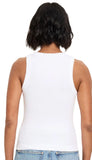 Gina Wide Binding Crop Tank