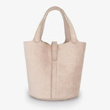 Joya Bucket Mini Faux Suede