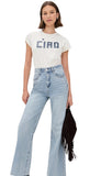 Classic Tee-Block Ciao With Studs
