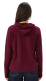 Rhinestone Crossoveer Hoodie