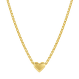 Lou Heart Charm Necklace