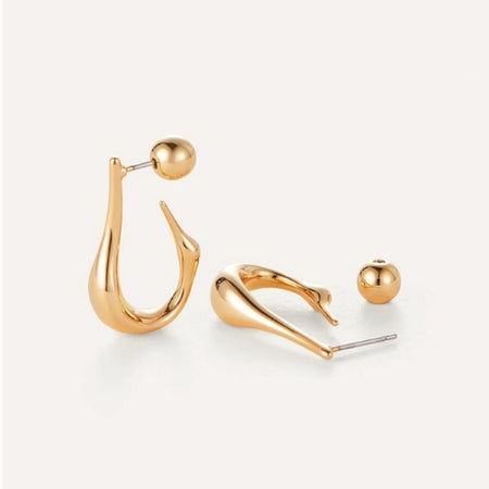Tome Hoops-Small Silver