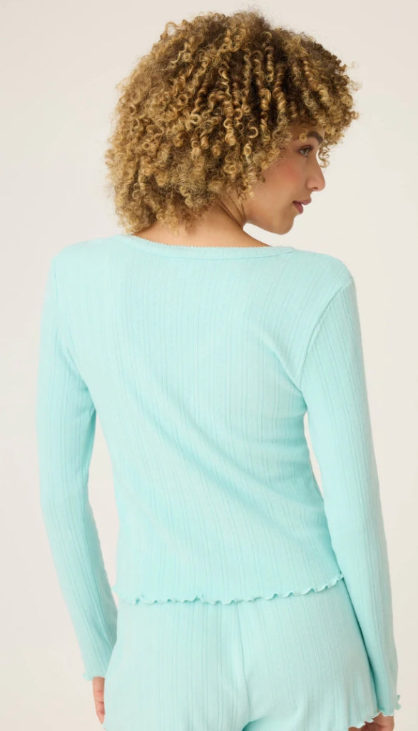 Cardigan Pj Top-Pointelle Esse