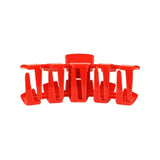 Medium Hair Clip-Rudolph Red