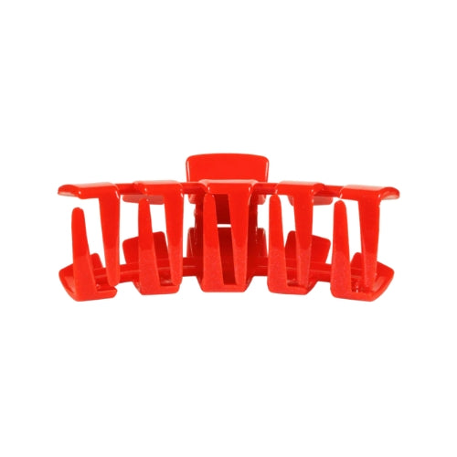 Medium Hair Clip-Rudolph Red