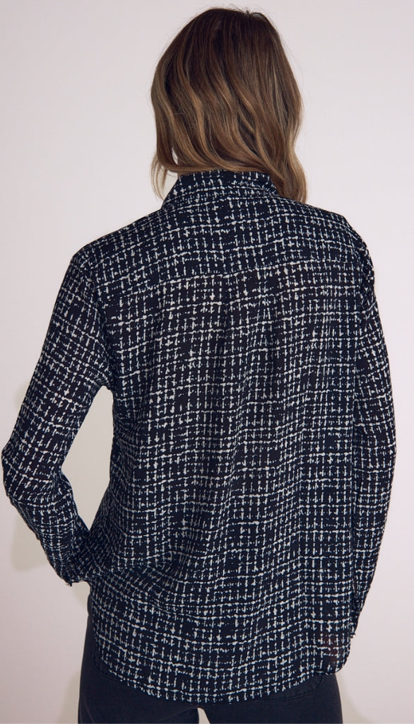 Clean Front Hipster Shirt