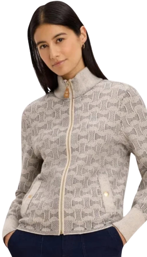 Dapper Swirl Knit Jacket
