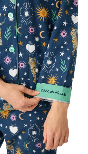 Flannels Pj Set-Wild At Heart