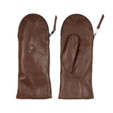 Zip Top Glove With Faux Fur Lining