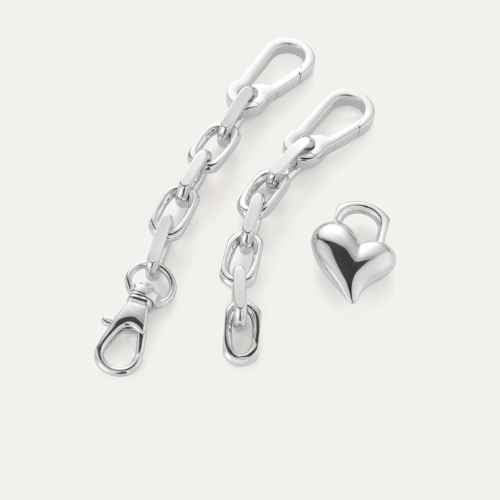 Padlock Heart Chain Bracelet