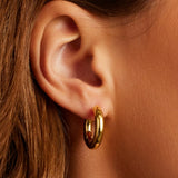 Lou Hoops-Stainless Steel Post