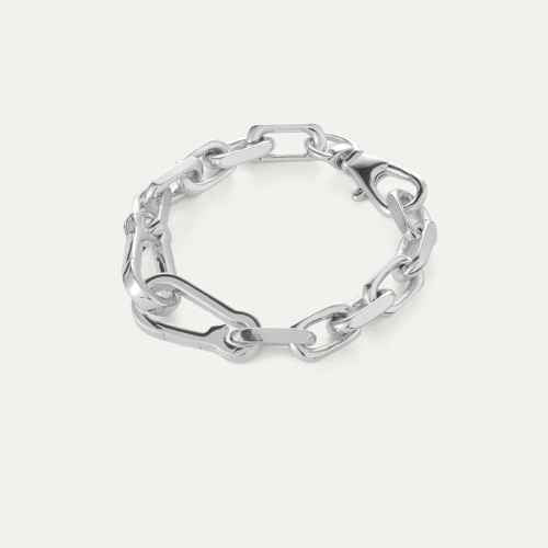 Padlock Heart Chain Bracelet