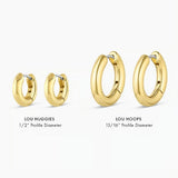 Lou Hoops-Stainless Steel Post
