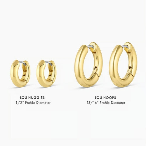Lou Hoops-Stainless Steel Post