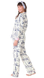 Flannels Pj Set-Bon Voyage