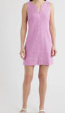 Palm-A-Dora Split Neck Dress