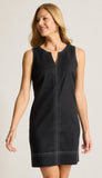 Palm-A-Dora Split Neck Dress