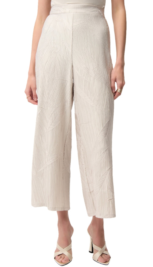 Pleated Pull On Culotte Pant