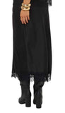 Satin Lace Skirt