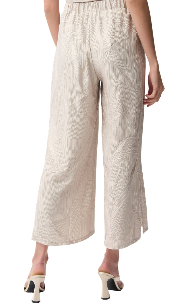 Pleated Pull On Culotte Pant