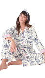 Flannels Pj Set-Bon Voyage