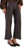 Faux Leather Pull On Pants