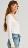 Sirena Rib Long Sleeve Tee