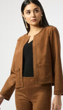 Scuba Suede Straight Jacket