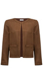 Scuba Suede Straight Jacket